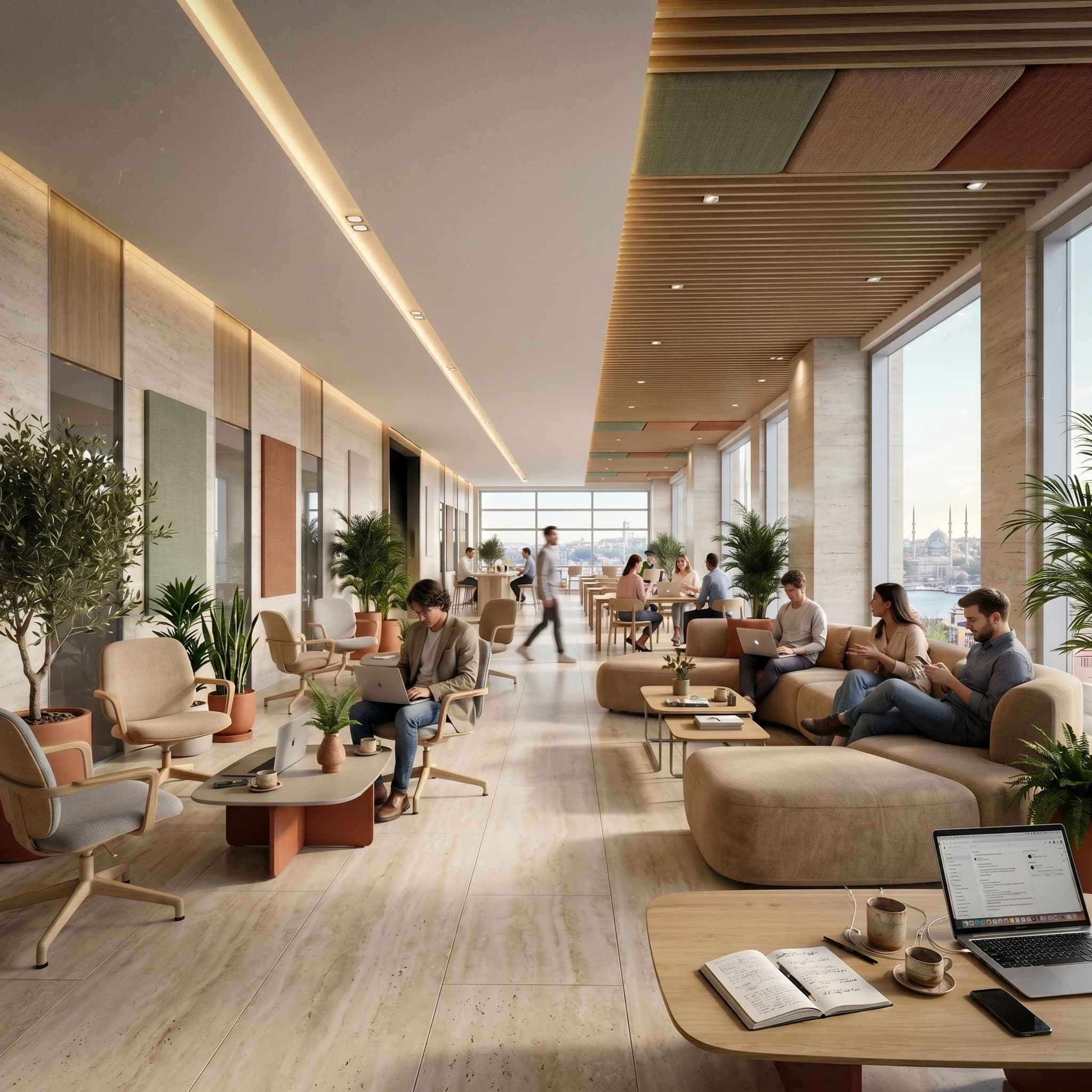 Karaköy Paylaşımlı Ofis projesi