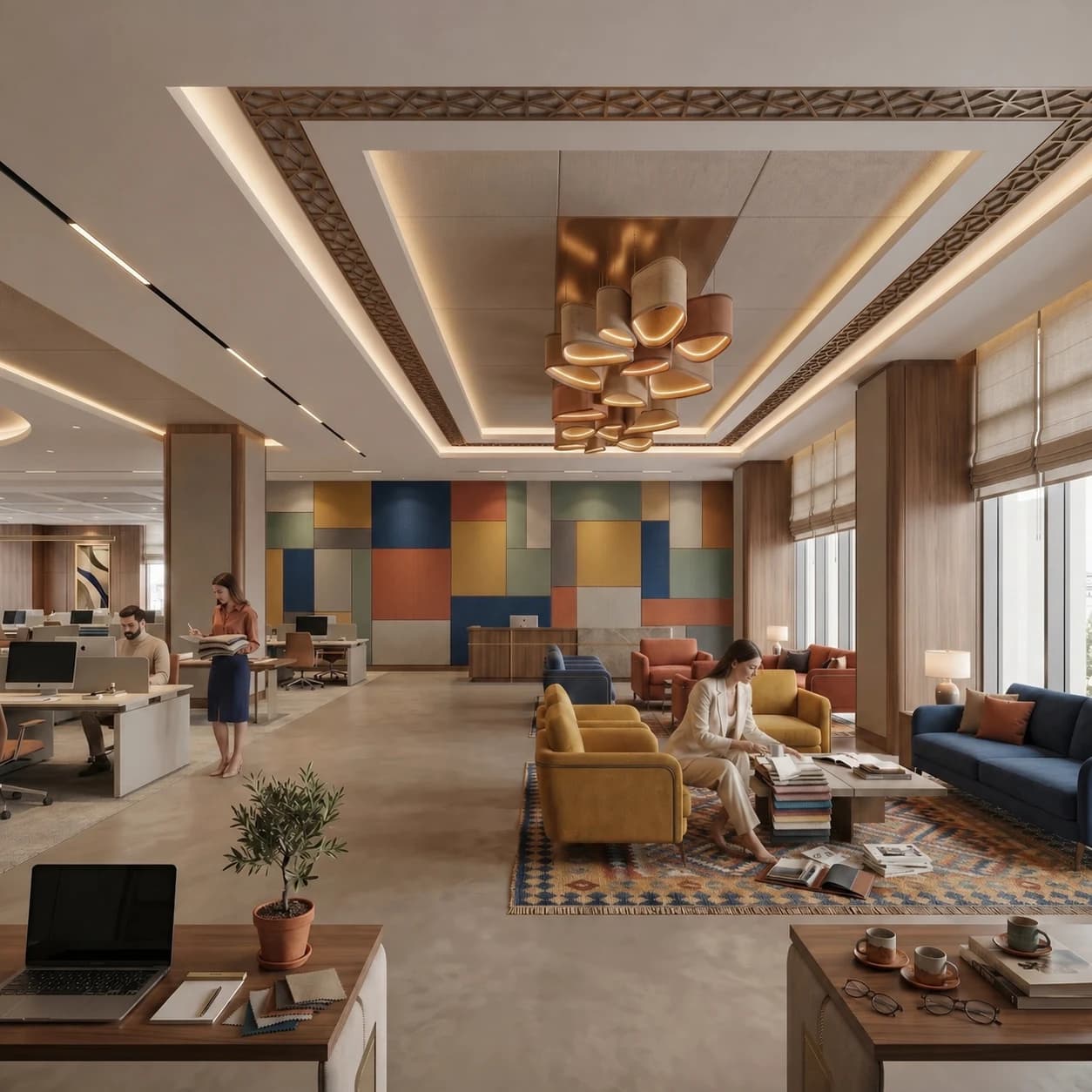 Tekstil Fabrikası Ofis Binası projesi