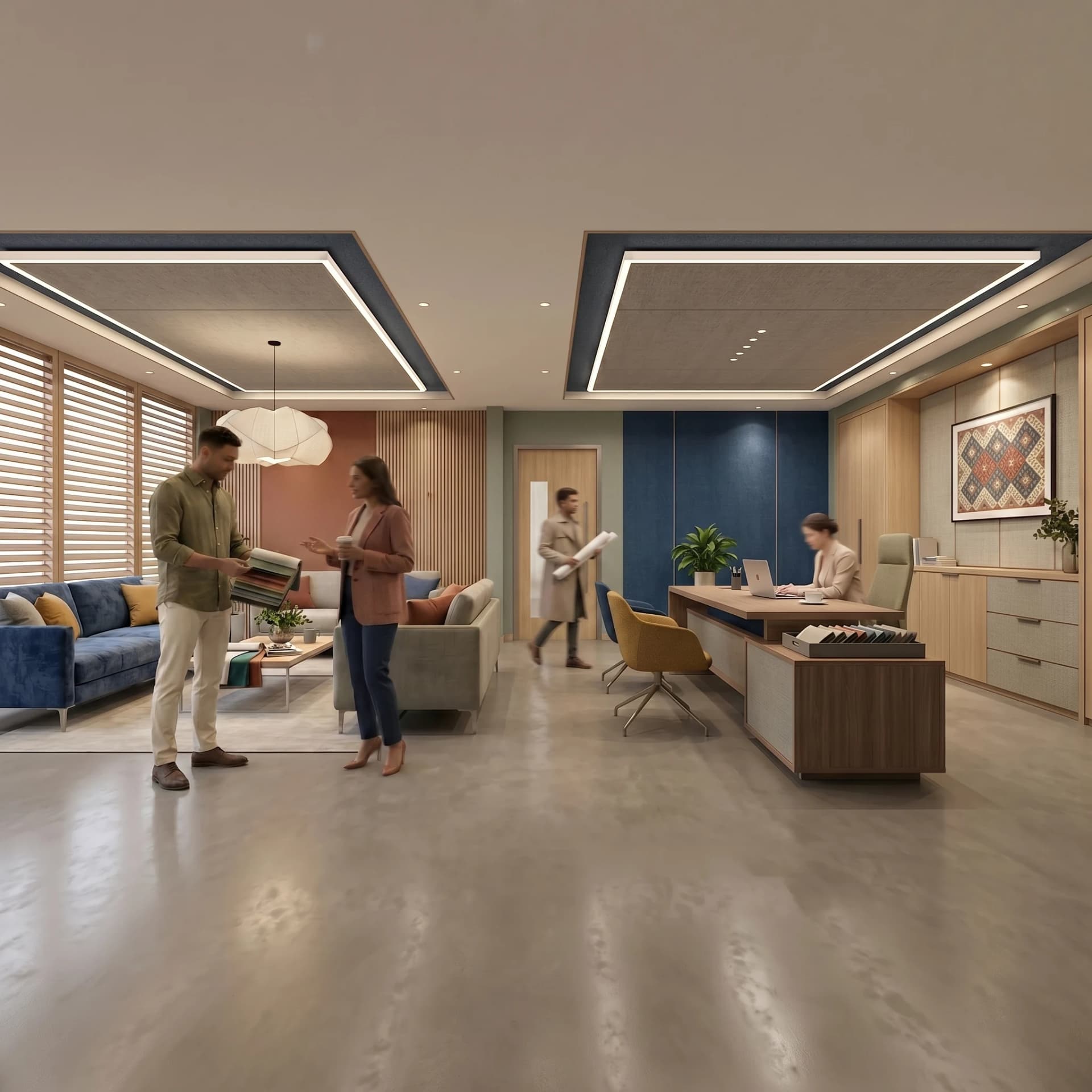 Tekstil Fabrikası Ofis Binası projesi görsel 5